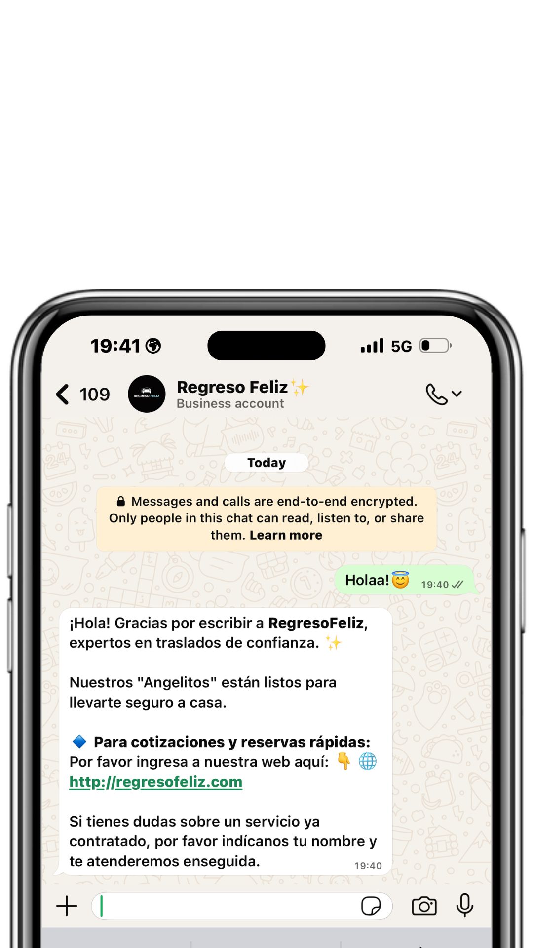 RegresoFeliz - Servicio de Chofer